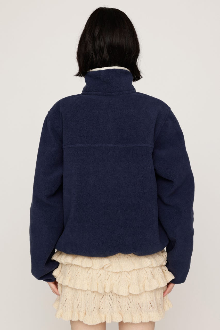 FLEECE STAND トップス NVY FREE
