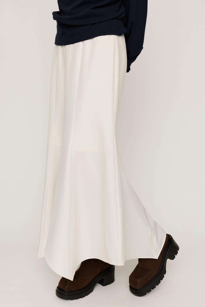 【AW PRE ORDER 第2弾】SKINNY MERMAID HEM ロングスカート IVOY 0