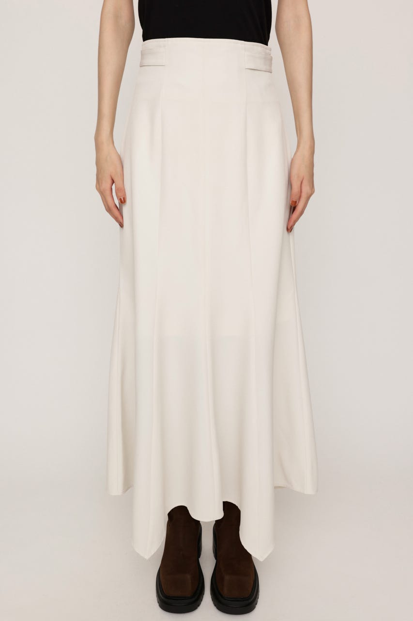 【AW PRE ORDER 第2弾】SKINNY MERMAID HEM ロングスカート IVOY 0