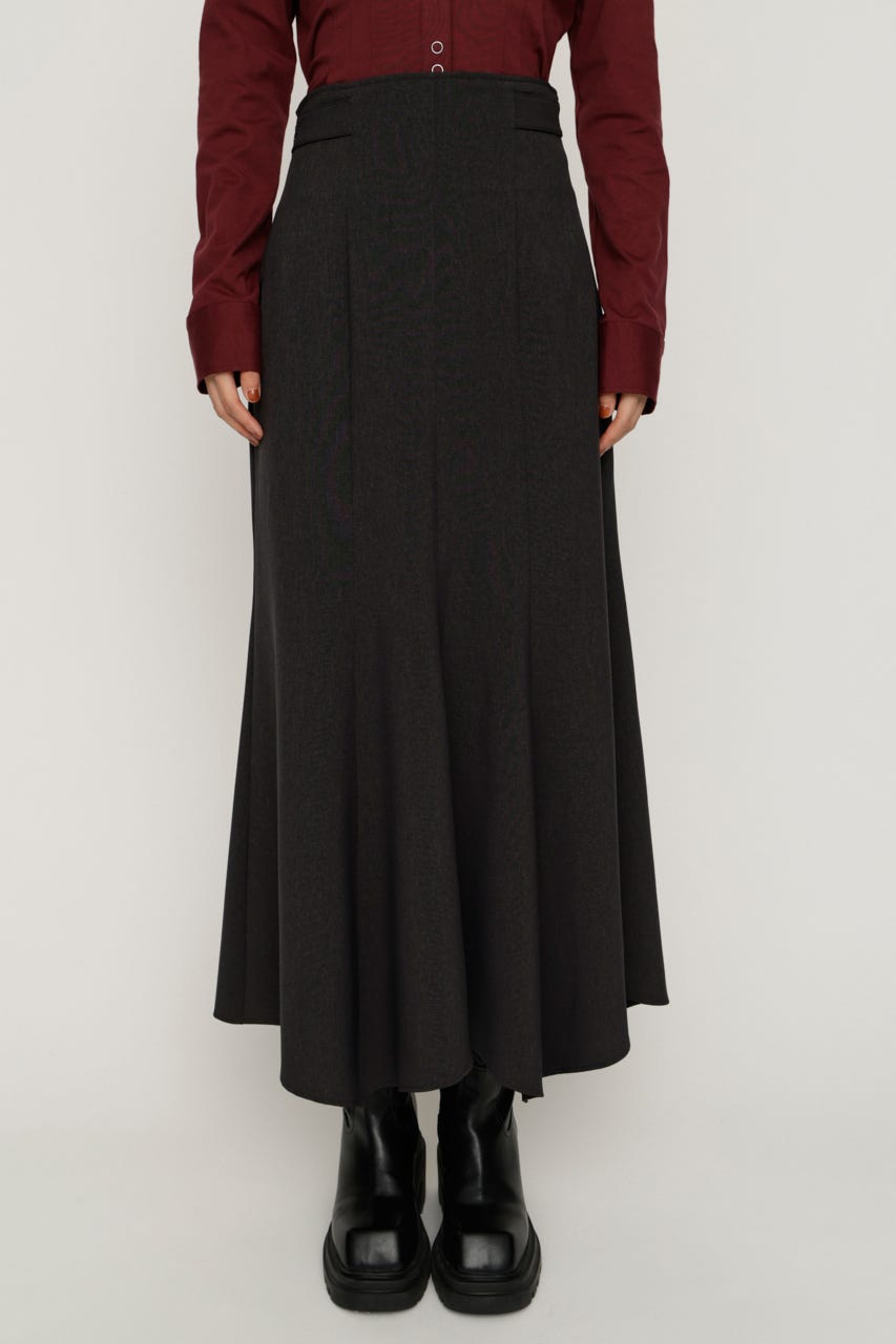 【AW PRE ORDER 第2弾】SKINNY MERMAID HEM ロングスカート T.GRY 1