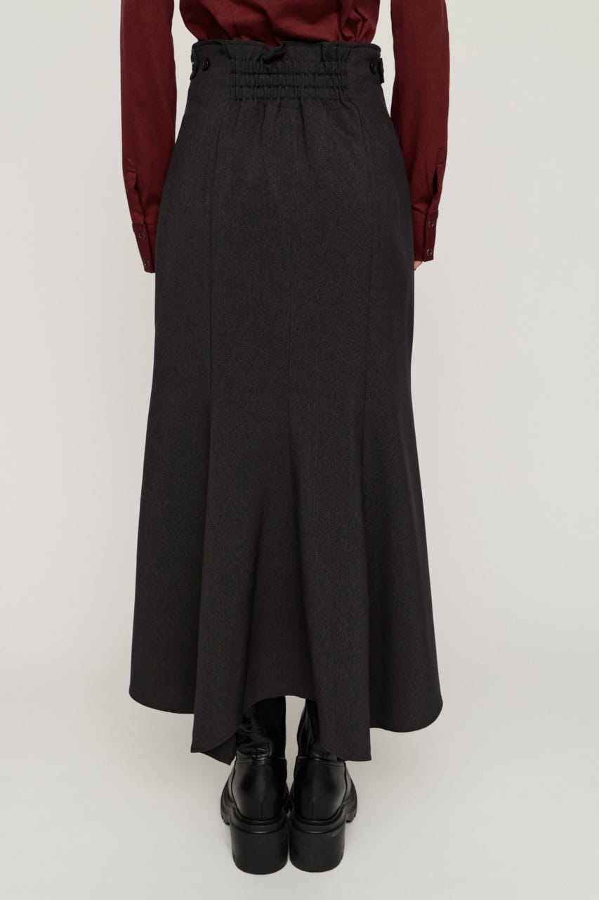 【AW PRE ORDER 第2弾】SKINNY MERMAID HEM ロングスカート T.GRY 1