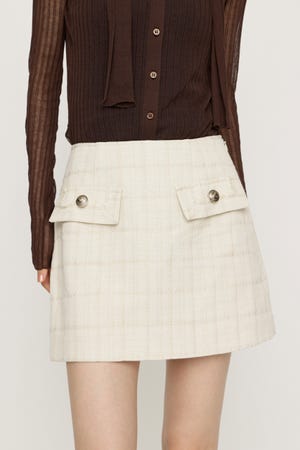 【AW PRE ORDER 第2弾】TWEED スコート