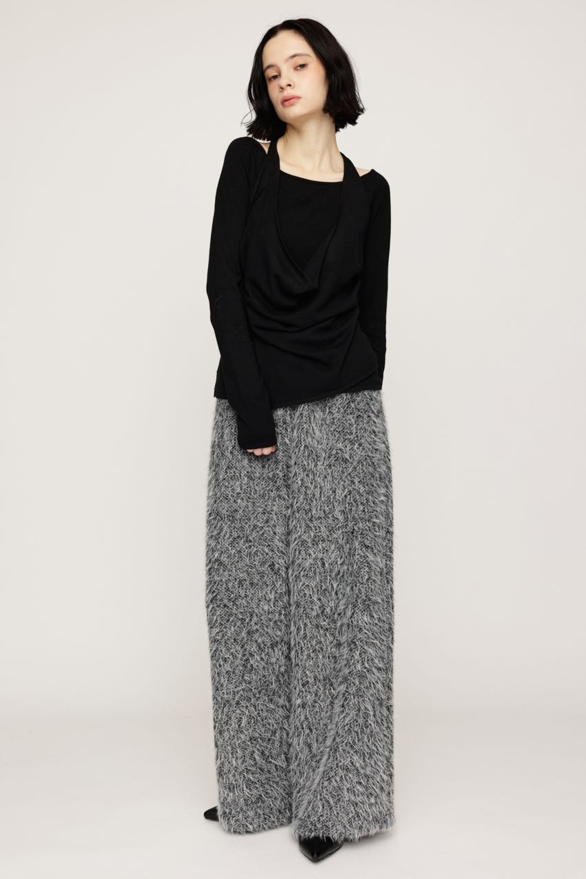 SHAGGY BOA パンツ T.GRY 0