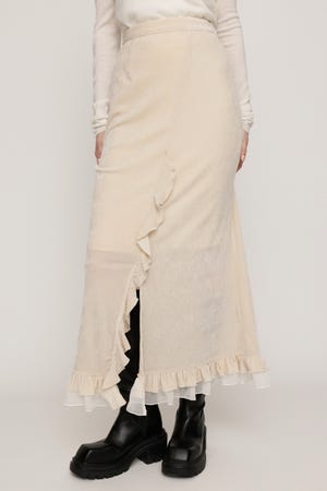 VELOURS FRILL スカート
