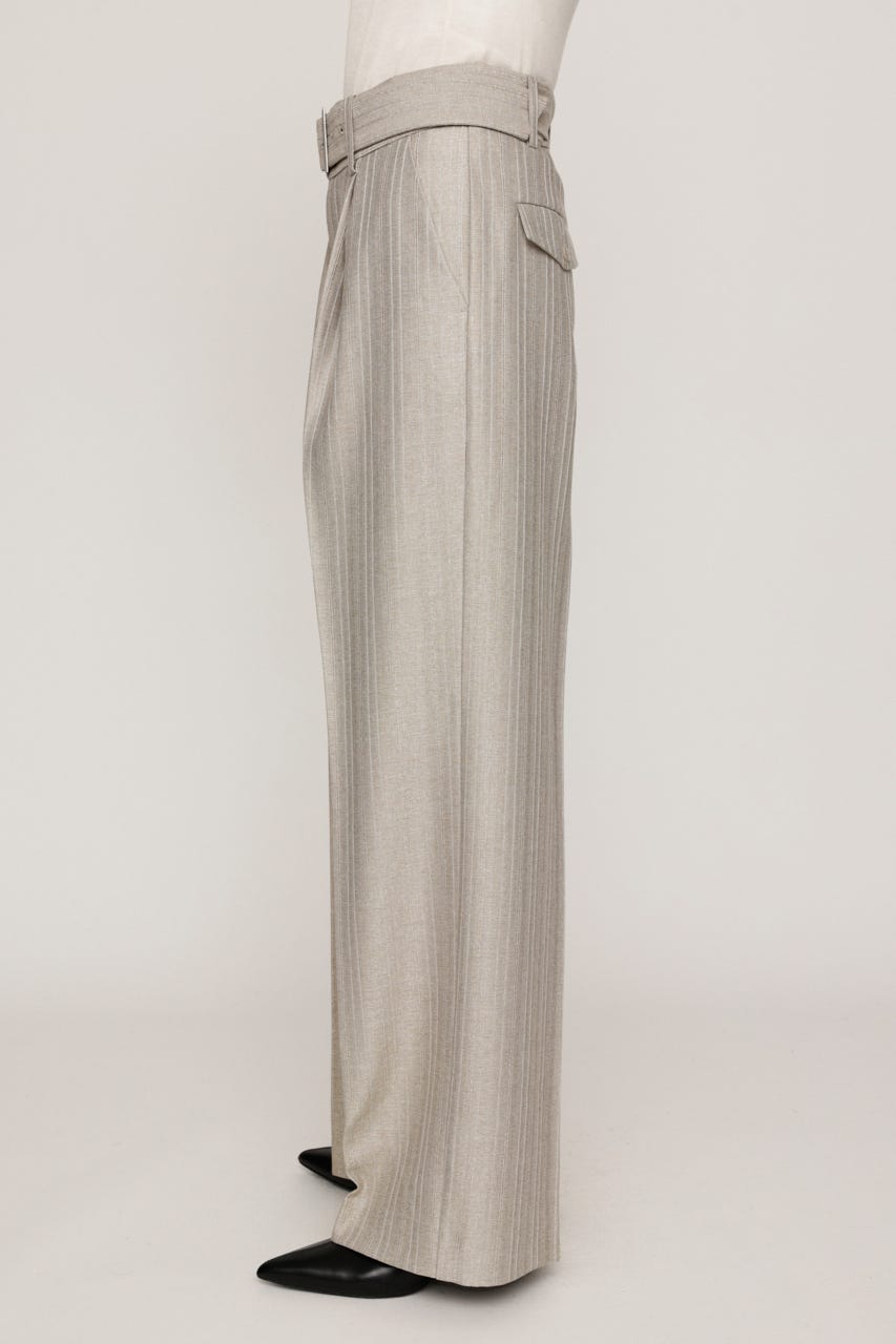 HERRINGBONE C／P STRAIGHT パンツ BEG 1