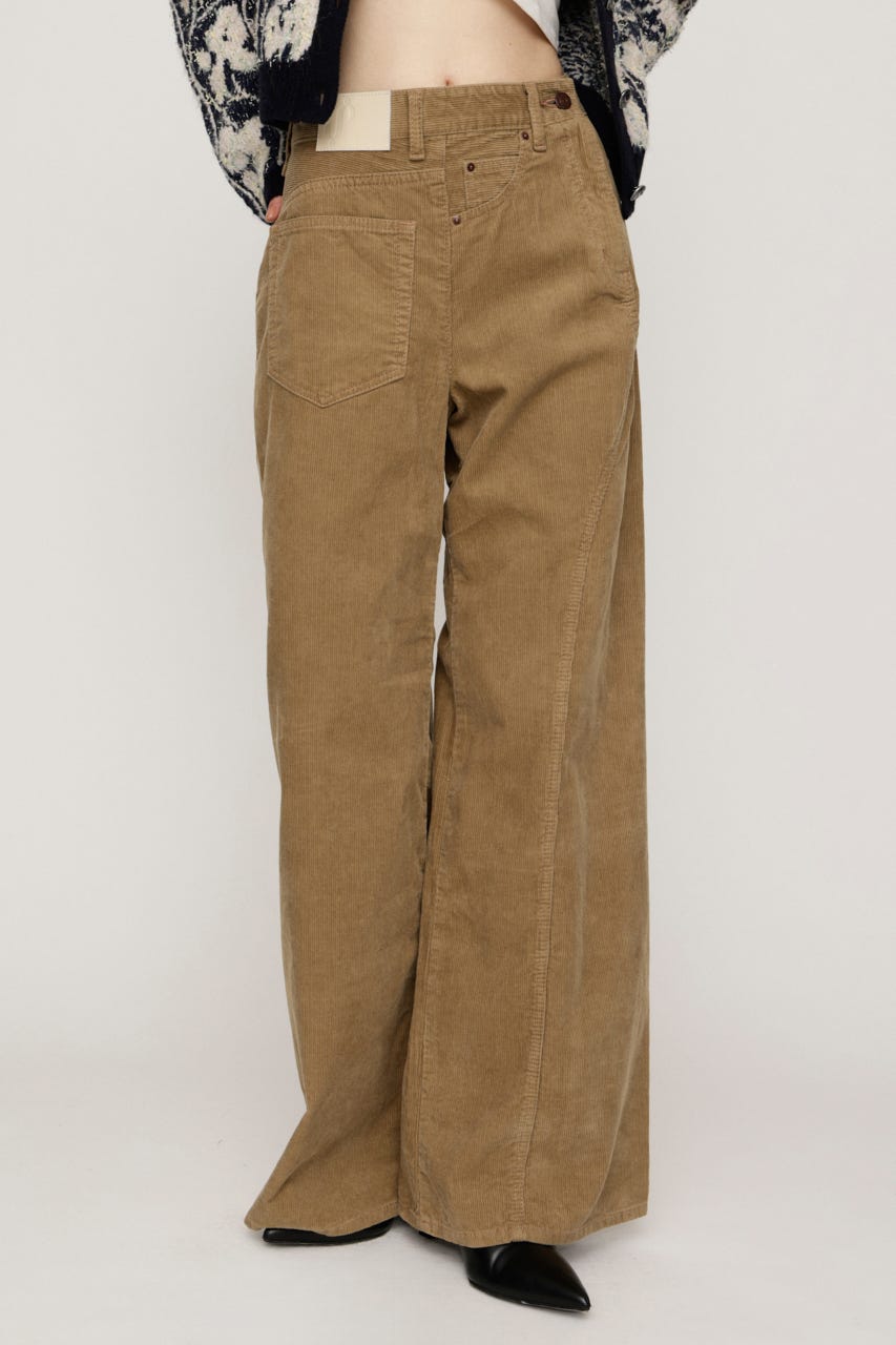 【AW PRE ORDER 第2弾】BACK TO FRONT CORDUROY パンツ BEG 2