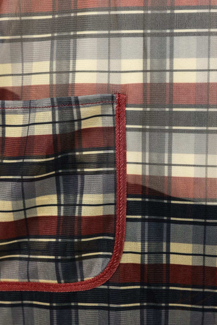 PIPING FRILL APRON M/YEL FREE