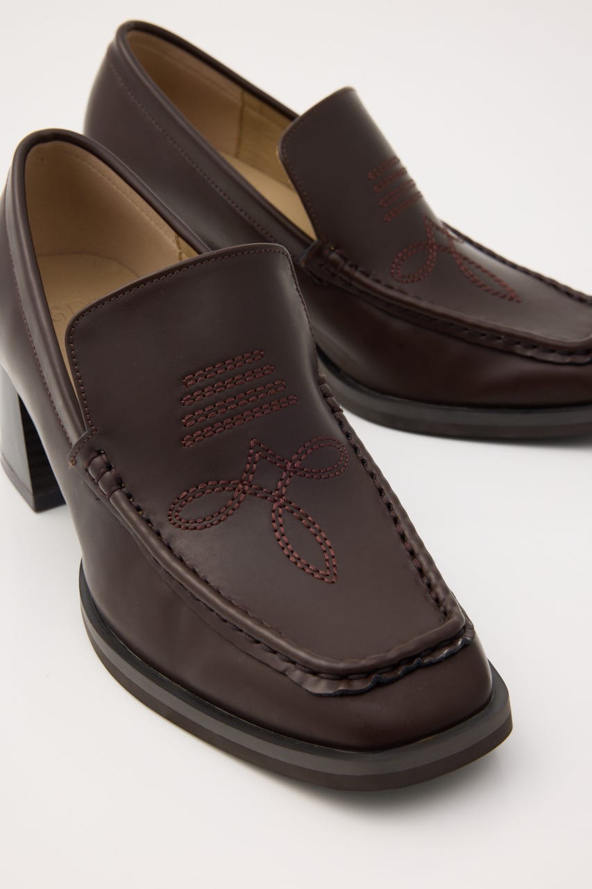 SLY | SQUARE HEEL ローファー (ローファー・オックスフォード ) |SHEL