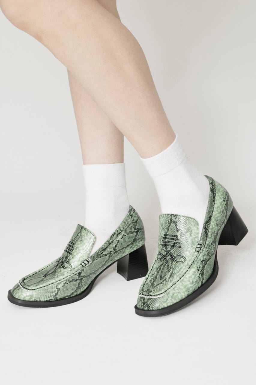 【LIMITED ITEM】SQUARE HEEL ローファー Multi_1 S