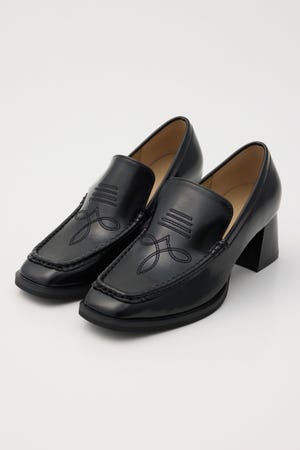 SLY | SQUARE HEEL ローファー (ローファー・オックスフォード ) |SHEL