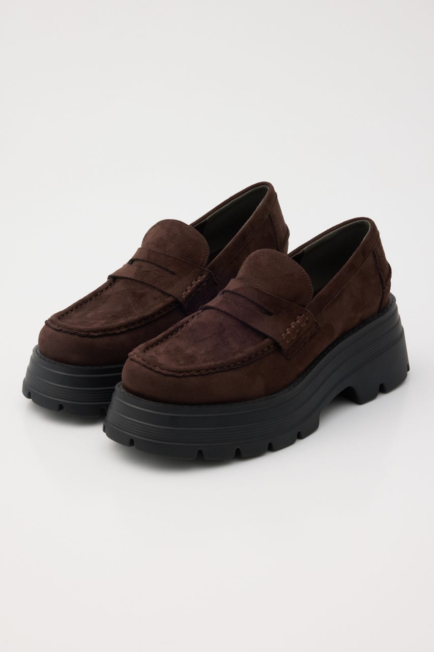 PLATFORM ローファー BRN S