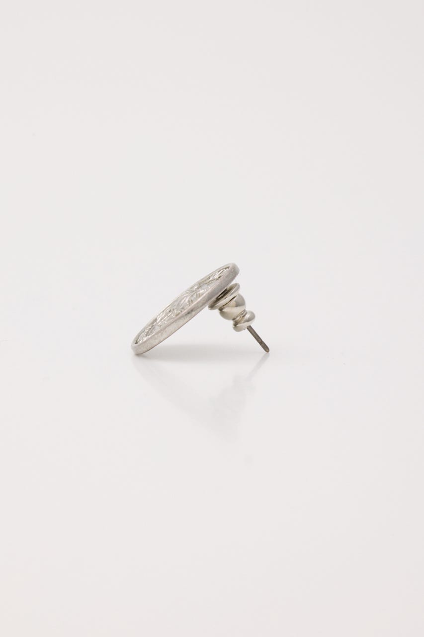 HORSE COIN CHARM ピアス SLV FREE