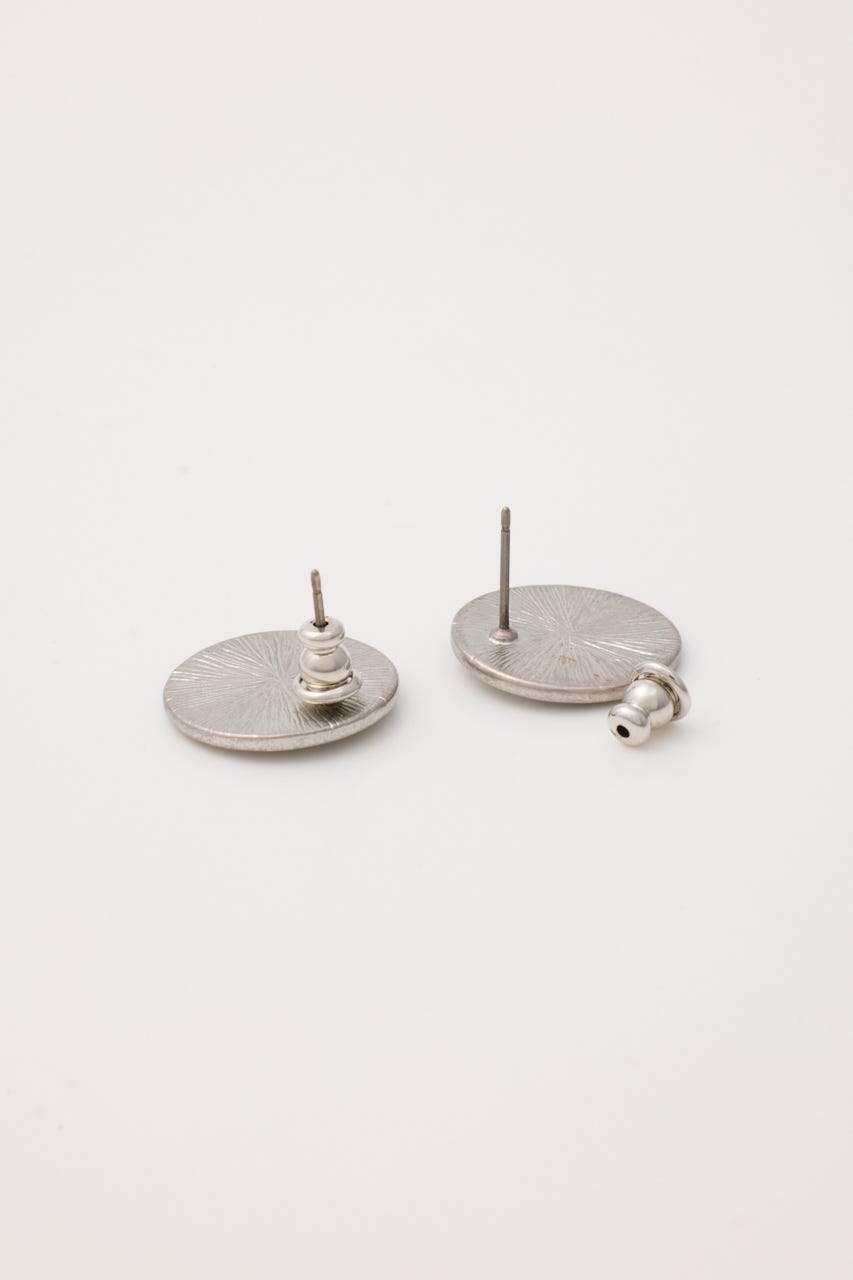 HORSE COIN CHARM ピアス SLV FREE