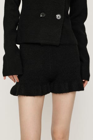 【AW PRE ORDER 第2弾】FRILL KNIT ショートパンツ