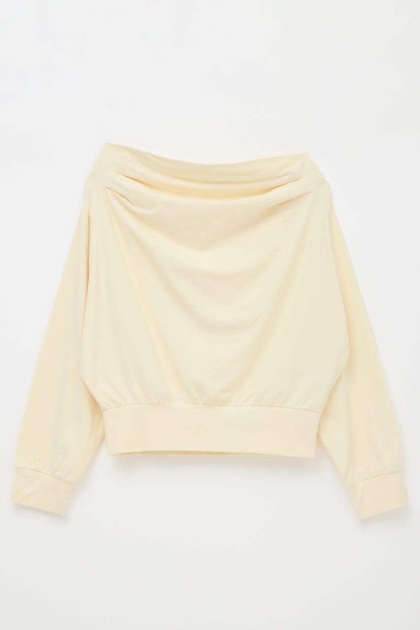 SLY | TUCKED OFFSHOULDER トップス (スウェット・パーカー ) |SHEL