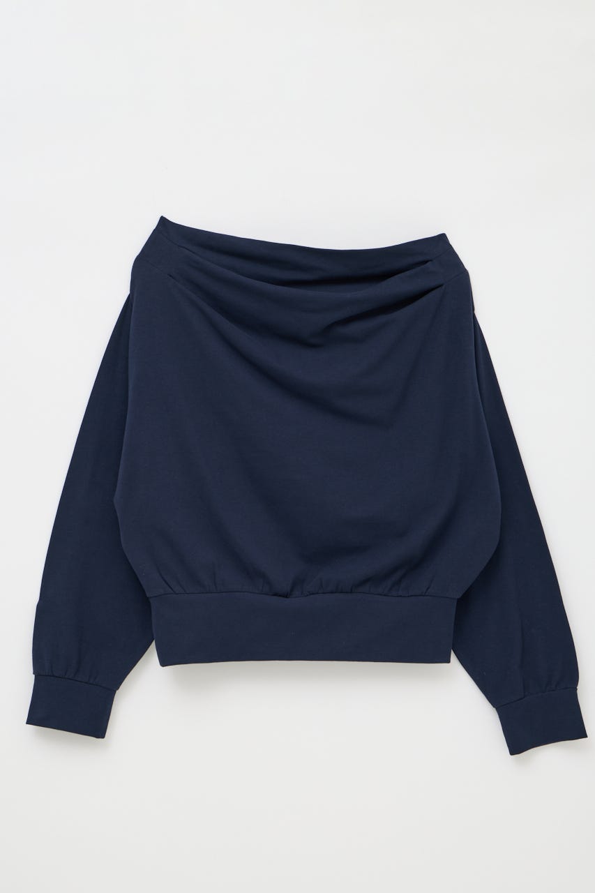 SLY | TUCKED OFFSHOULDER トップス (スウェット・パーカー ) |SHEL