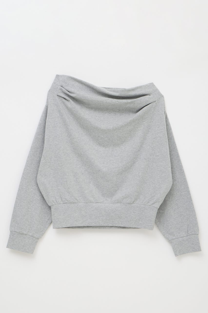 SLY | TUCKED OFFSHOULDER トップス (スウェット・パーカー ) |SHEL