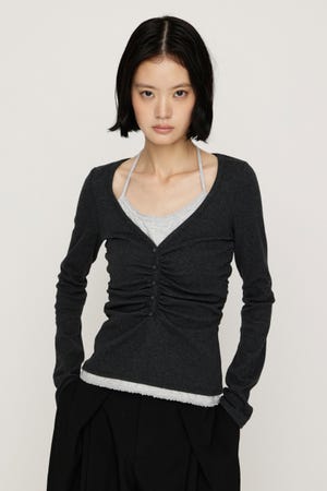 【LIMITED ITEM】LAYERED LIKE CUT トップス