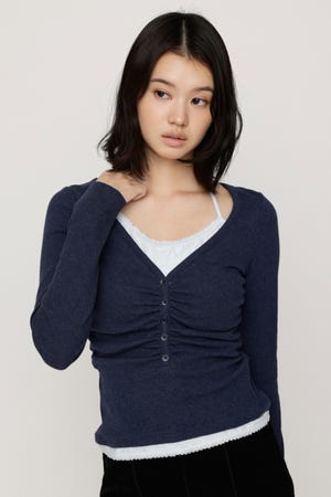 【LIMITED ITEM】LAYERED LIKE CUT トップス