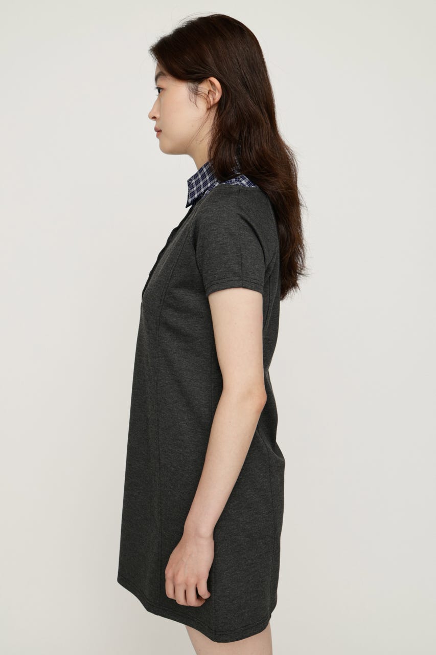 DOCKING HENRY CUT ショートワンピース T.GRY 2