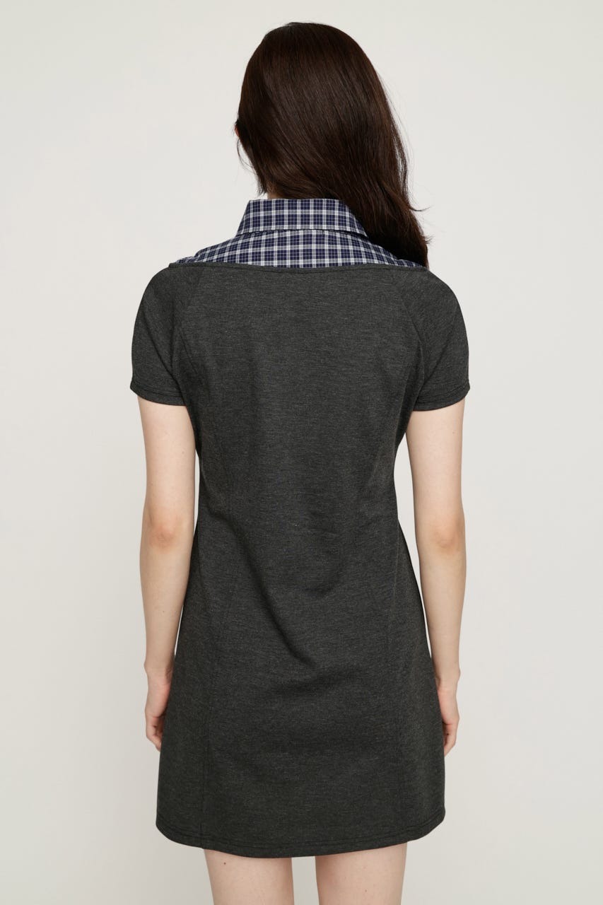 DOCKING HENRY CUT ショートワンピース T.GRY 2