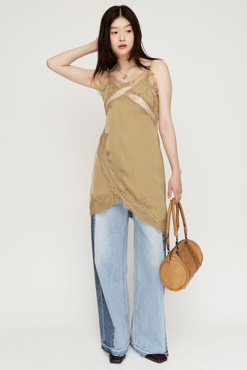 TONAL MIX DENIM パンツ M/BLU 2