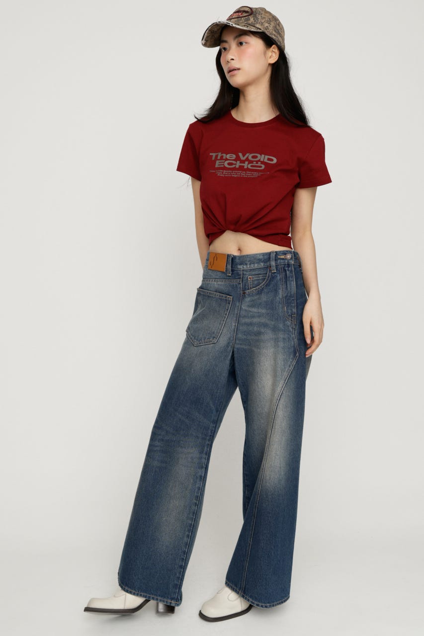 SLY | BACK TO FRONT DENIM パンツ (ストレート ) |SHEL'TTER WEBSTORE