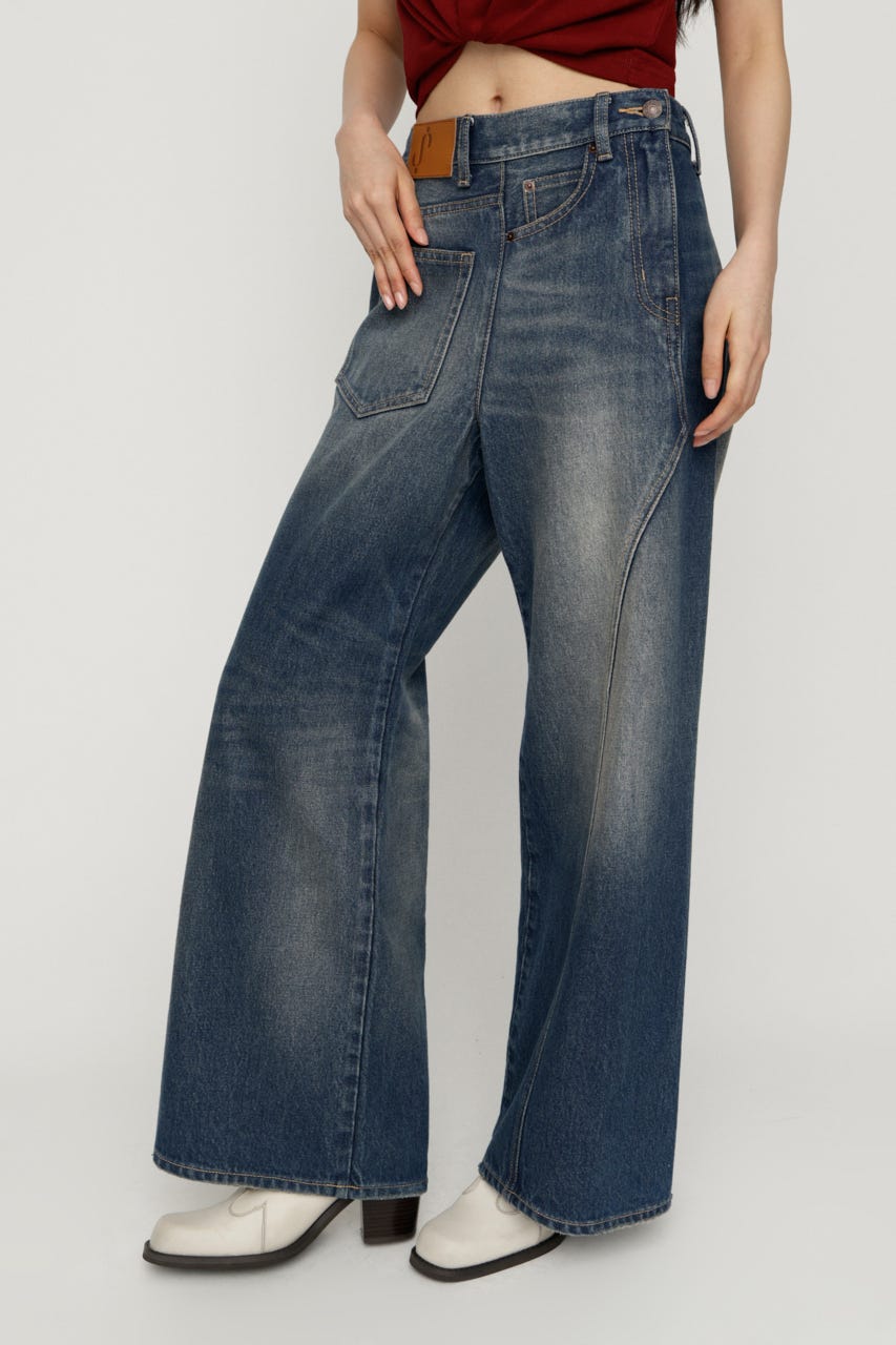 SLY | BACK TO FRONT DENIM パンツ (ストレート ) |SHEL'TTER WEBSTORE
