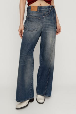 BACK TO FRONT DENIM パンツ