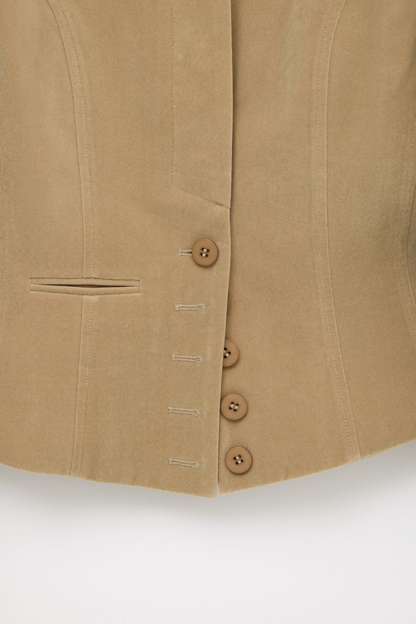 NAPOLEON SHAPED PANEL ジャケット BEG FREE