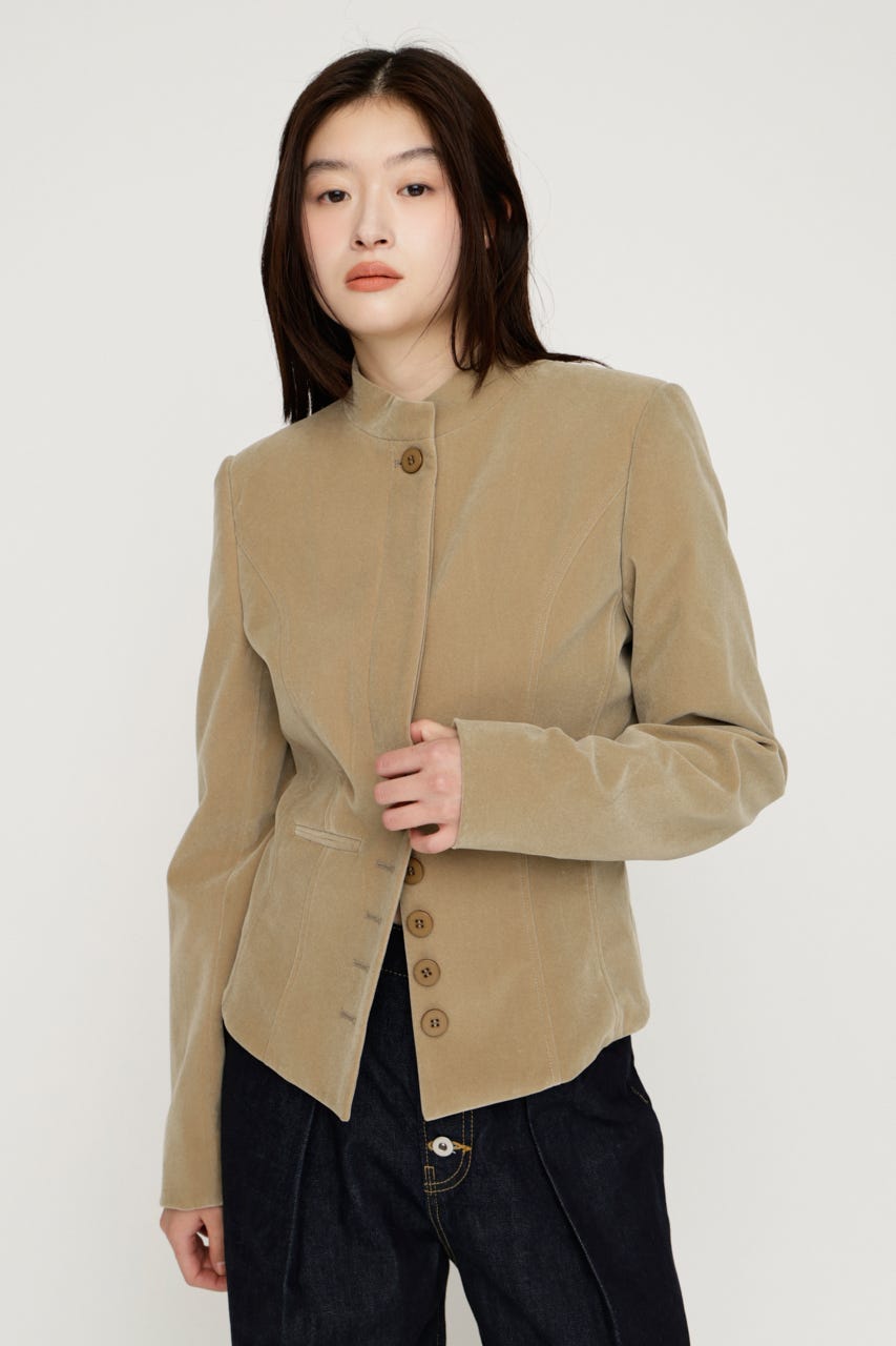 NAPOLEON SHAPED PANEL ジャケット BEG FREE