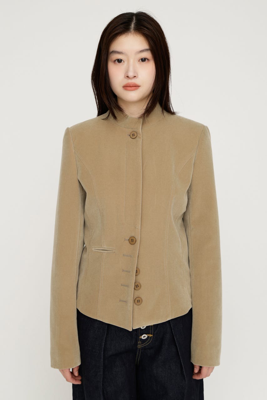 NAPOLEON SHAPED PANEL ジャケット BEG FREE