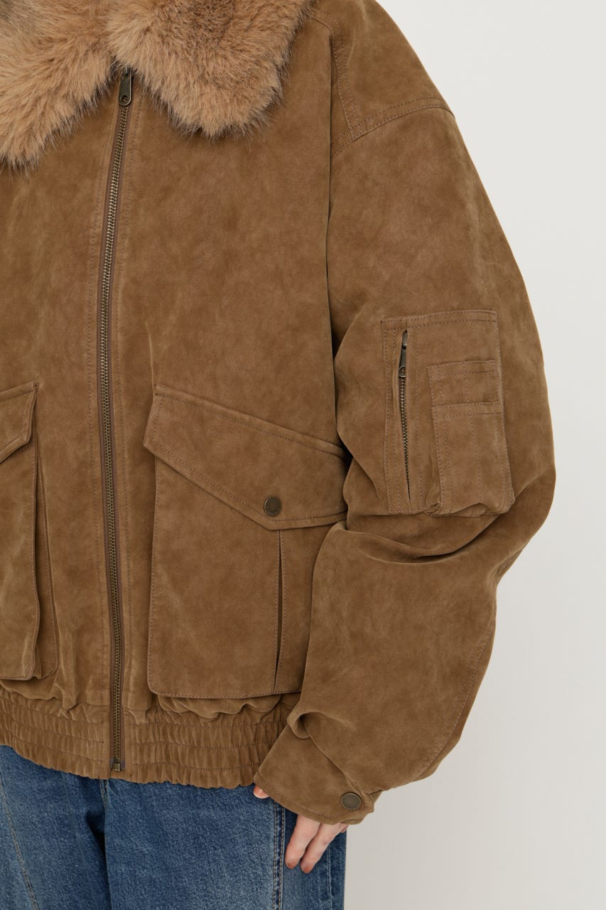 【NOAさん着用】WASHED PUFFER ブルゾン M/BEG FREE