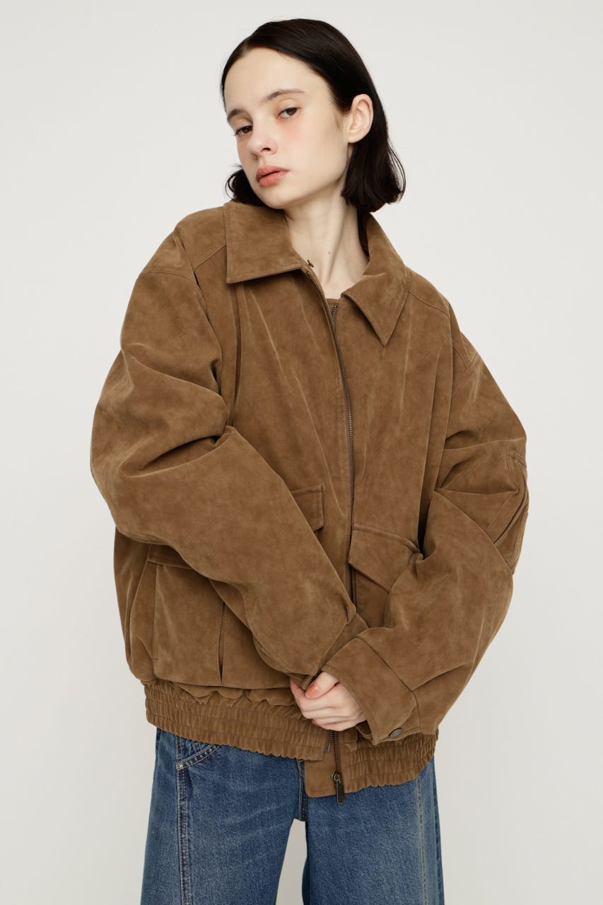 【NOAさん着用】WASHED PUFFER ブルゾン M/BEG FREE