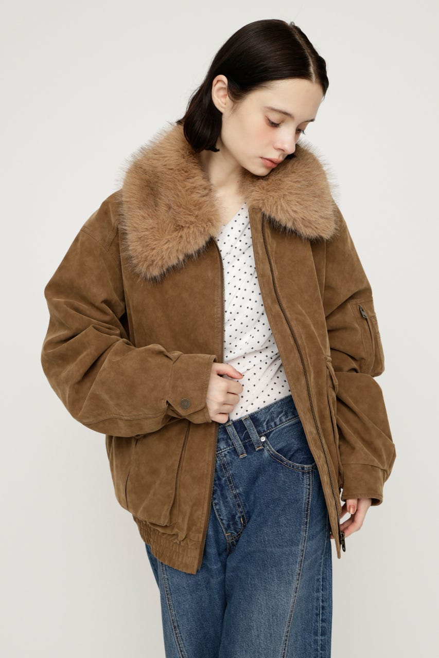 【AW PRE ORDER】WASHED PUFFER ブルゾン M/BEG FREE