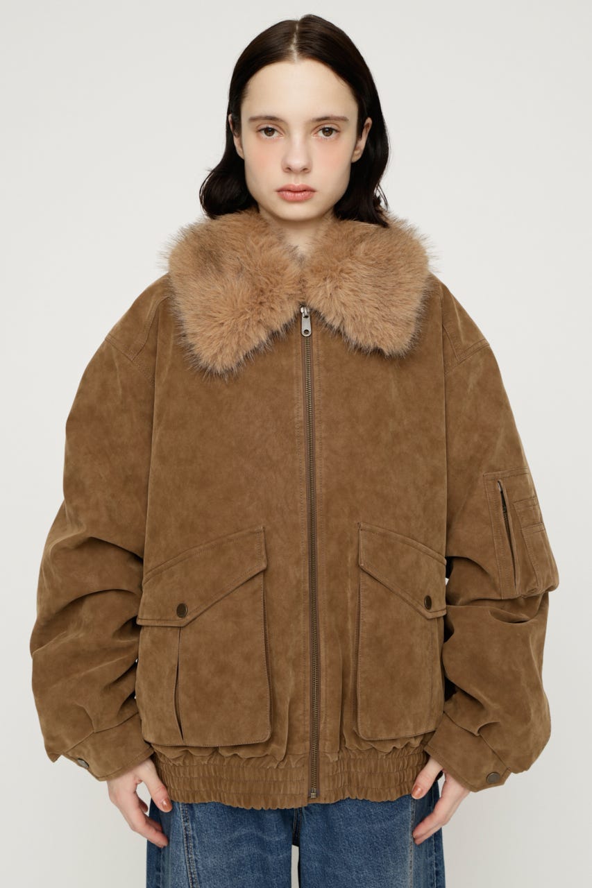 【AW PRE ORDER】WASHED PUFFER ブルゾン M/BEG FREE