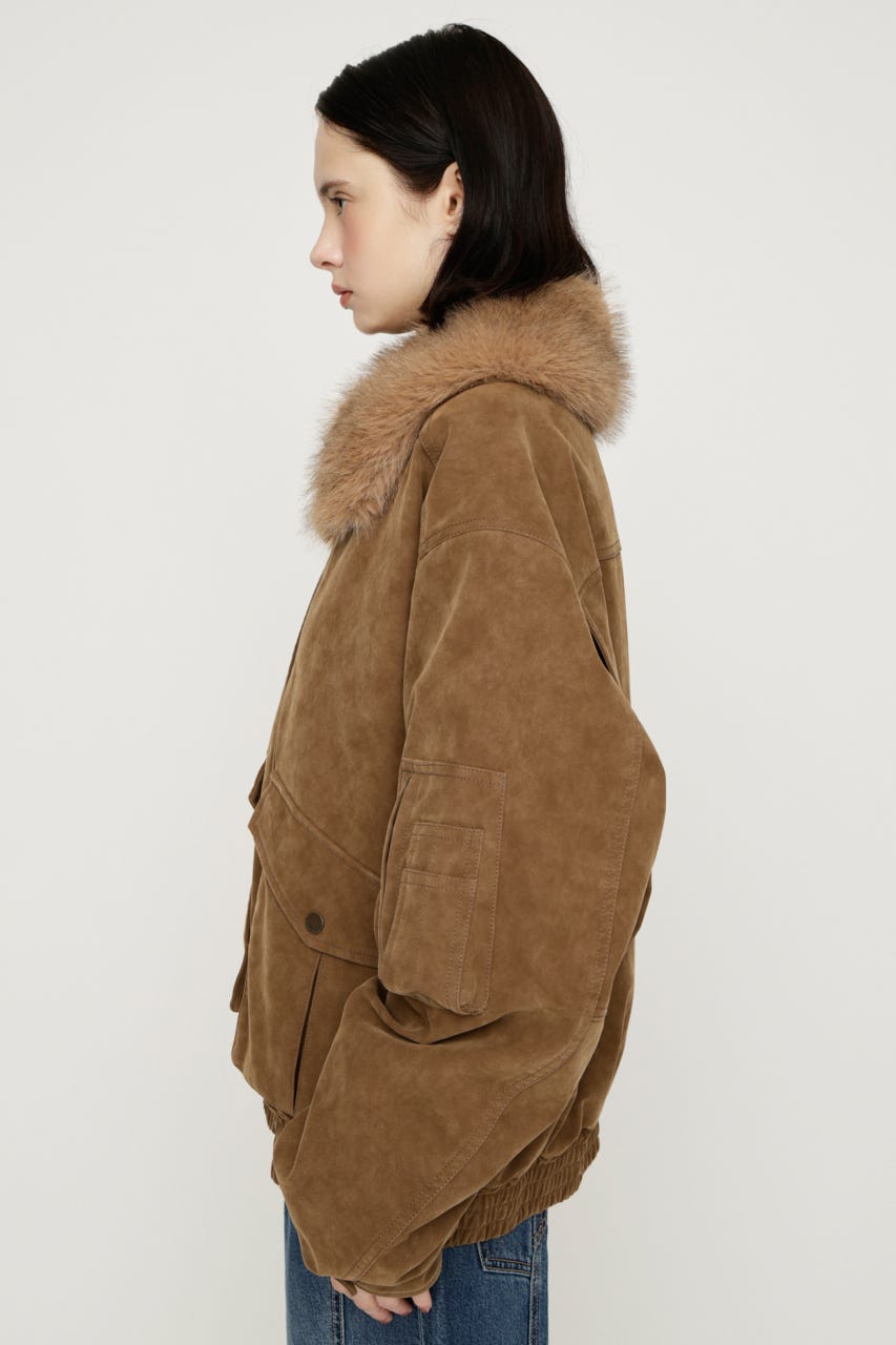 【AW PRE ORDER】WASHED PUFFER ブルゾン M/BEG FREE