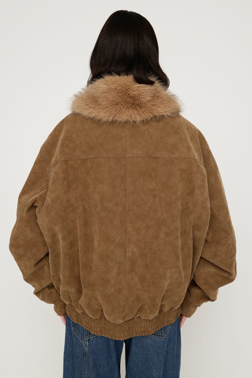 【AW PRE ORDER】WASHED PUFFER ブルゾン M/BEG FREE