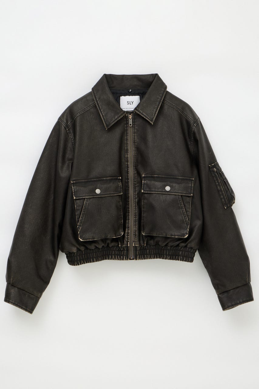 SLY | WASHED PUFFER SHORT ブルゾン (ブルゾン ) |SHEL'TTER WEBSTORE