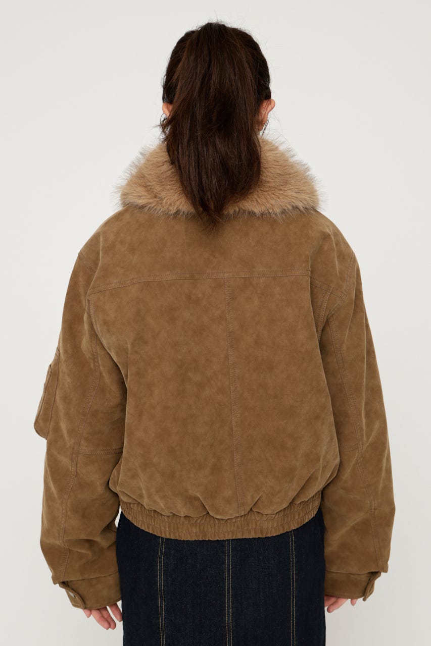 WASHED PUFFER SHORT ブルゾン M/BEG FREE