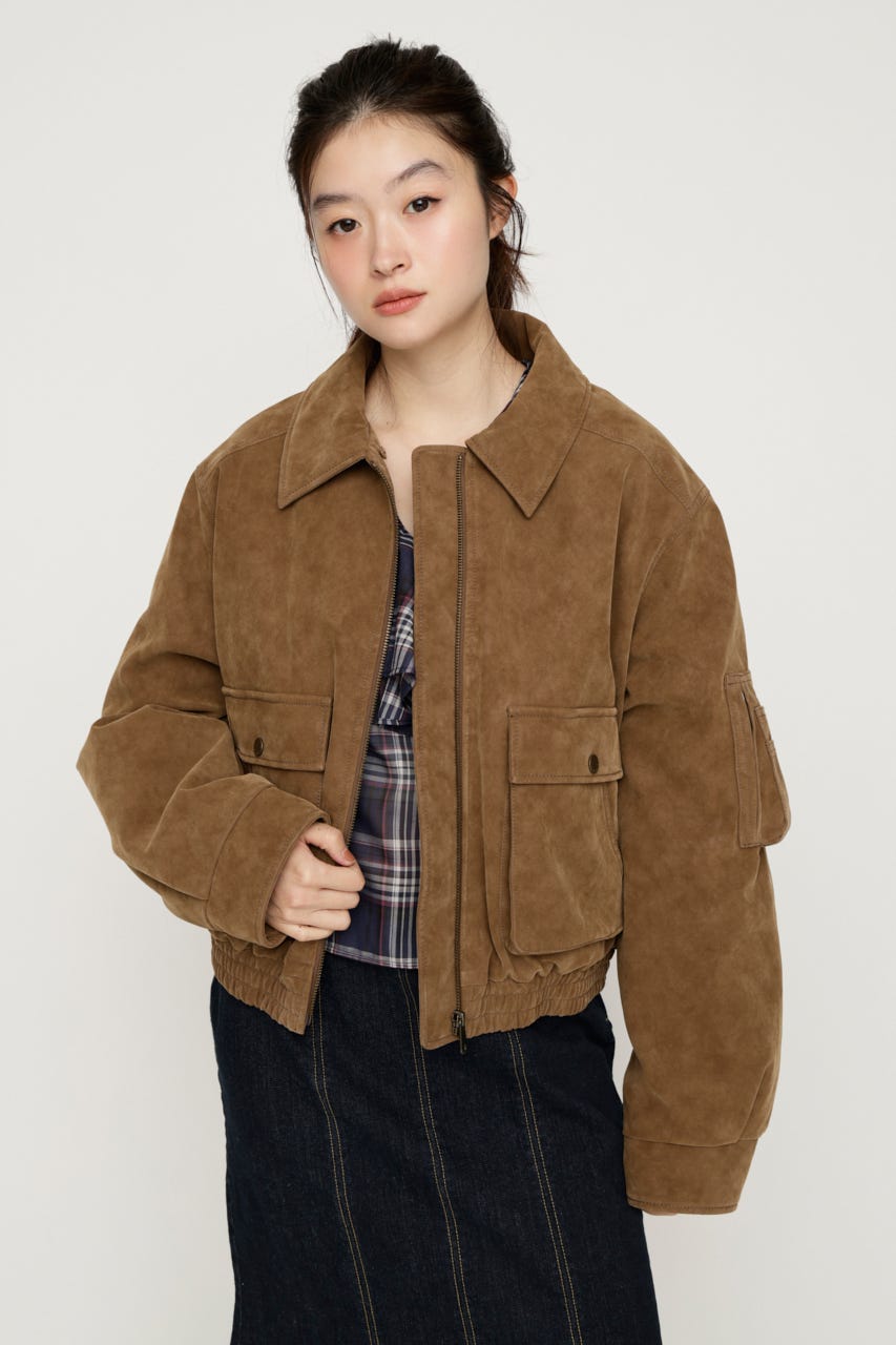 【AW PRE ORDER】WASHED PUFFER SHORT ブルゾン M/BEG FREE