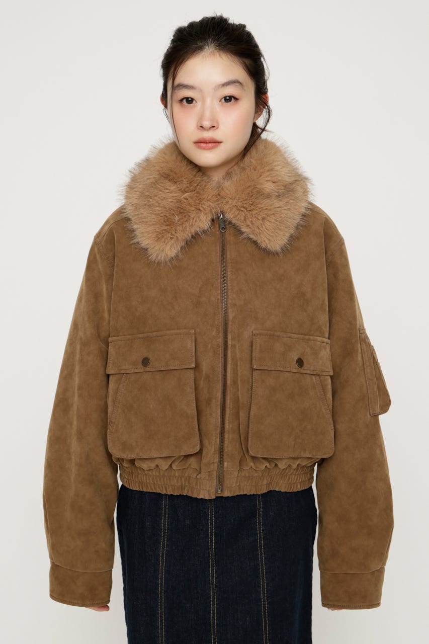 【AW PRE ORDER】WASHED PUFFER SHORT ブルゾン M/BEG FREE