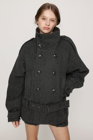 【AW PRE ORDER 第2弾】OVER STAND PEA コート