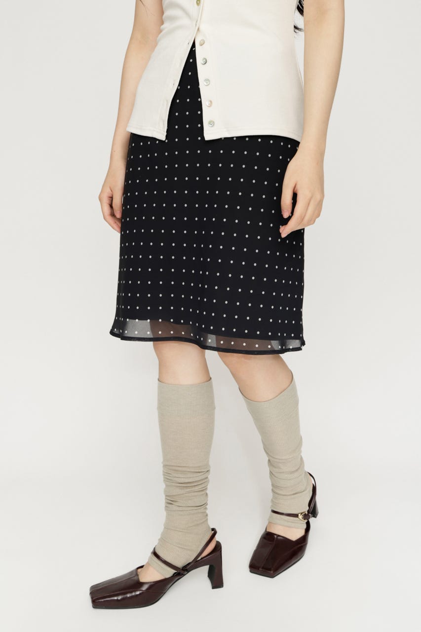 VINTAGE LIKE FLARE スカート M/BLK 1