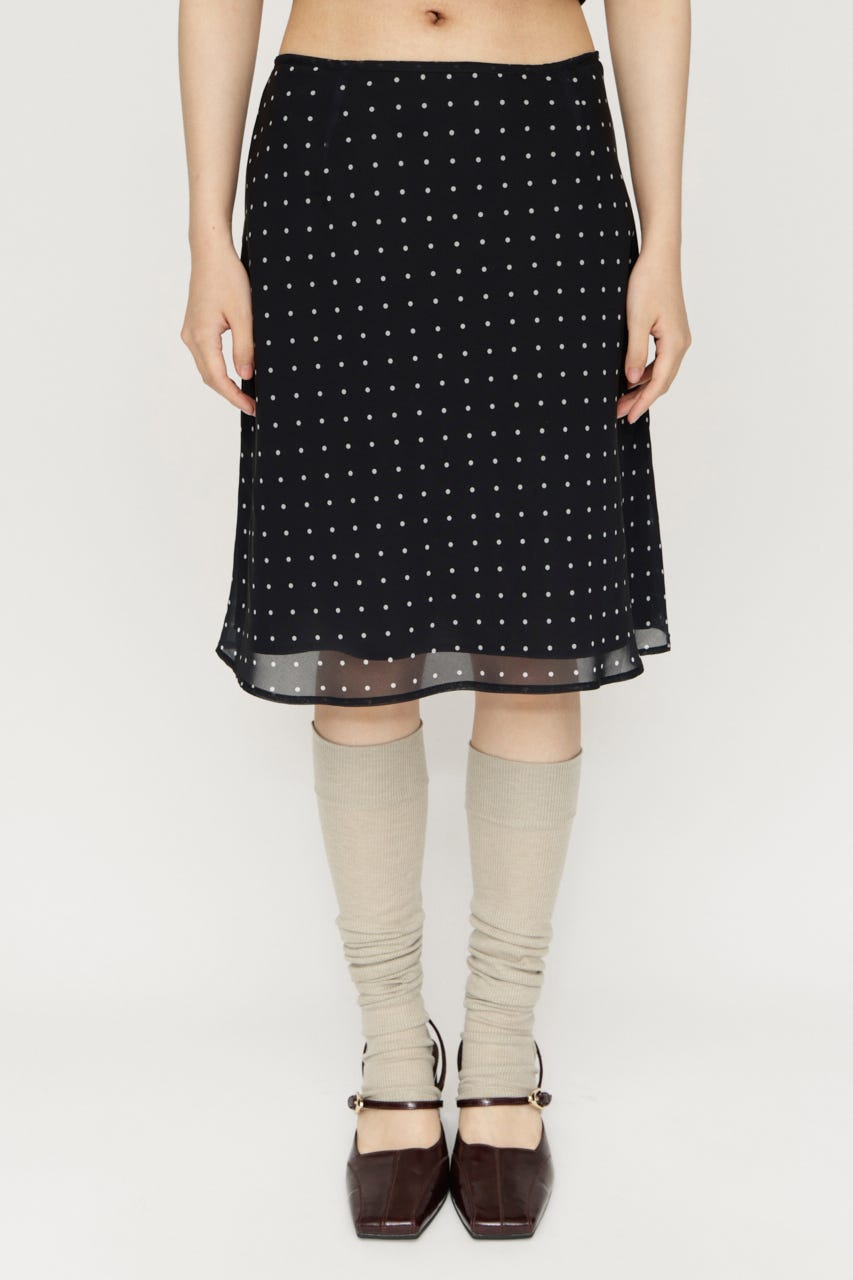 VINTAGE LIKE FLARE スカート M/BLK 1