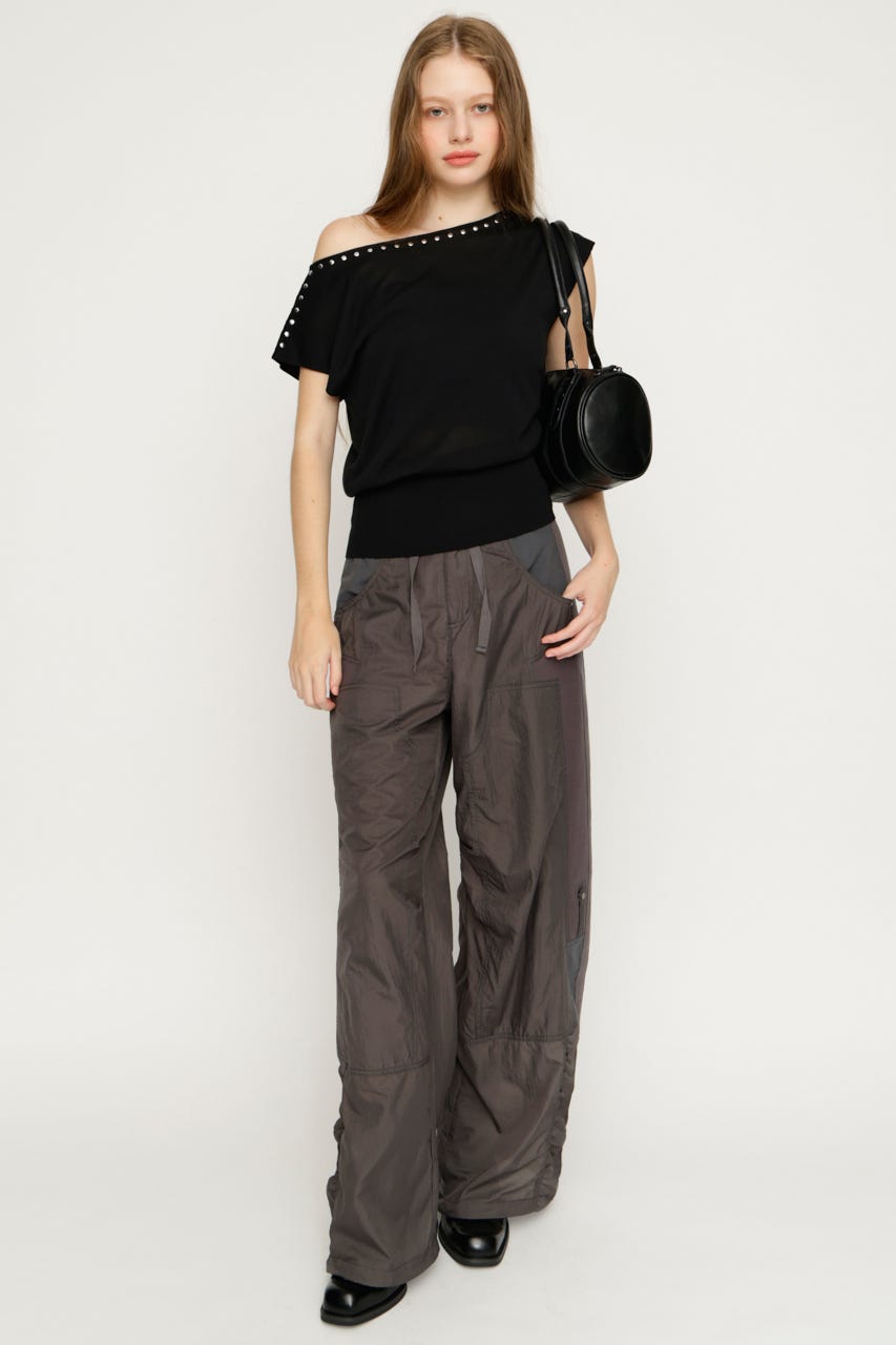 SLY | TEXTURED STRAIGHT パンツ (パンツ ) |SHEL'TTER WEBSTORE