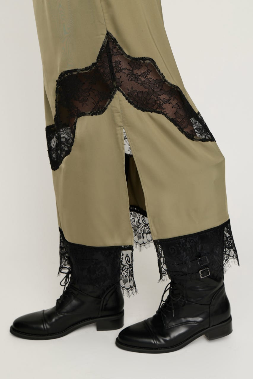 SLY | VINTAGE SATIN LACE スカート (スカート(ロング) ) |SHEL'TTER