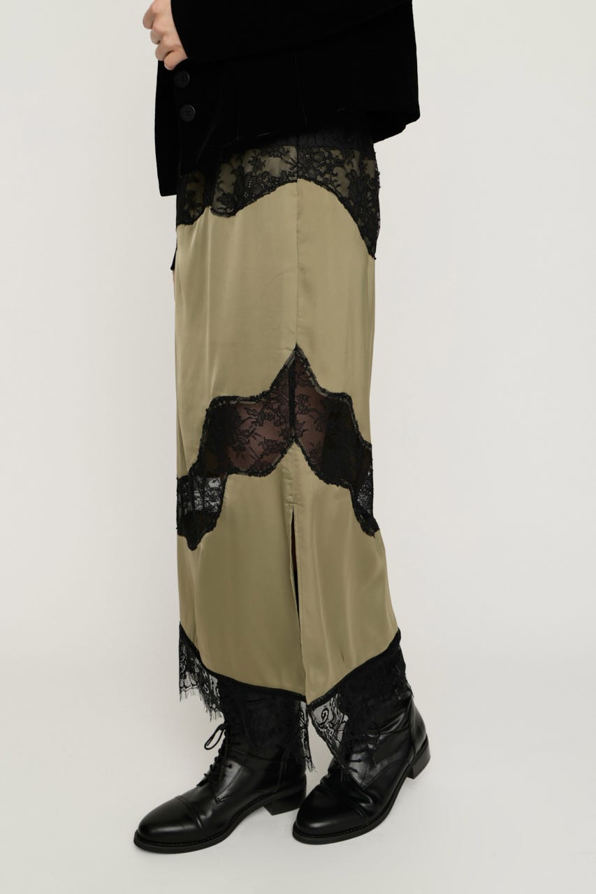 SLY | VINTAGE SATIN LACE スカート (スカート(ロング) ) |SHEL'TTER