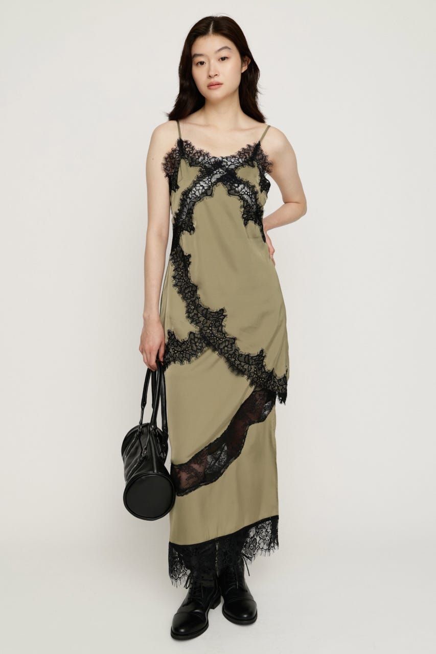 SLY | VINTAGE SATIN LACE スカート (スカート(ロング) ) |SHEL'TTER
