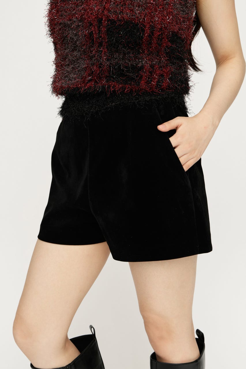 CLASSY LOW WAIST ショートパンツ BLK 0